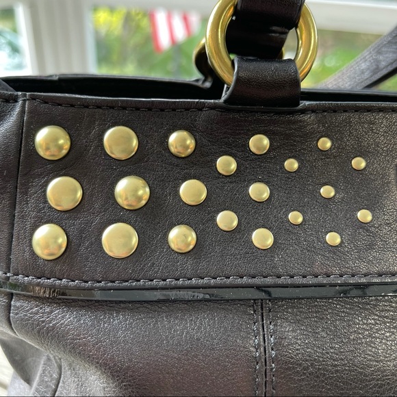 Coach Leather Hobo Shoulder Bag - Picture 4 of 14